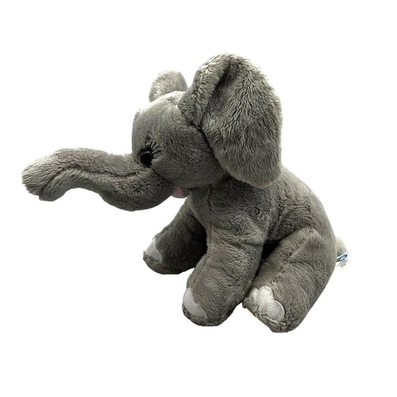 Stand Up Stand Out Gray Elephant 12" Plush Girl Scouts Sitting Stuffed Animal - Picture 1 of 7